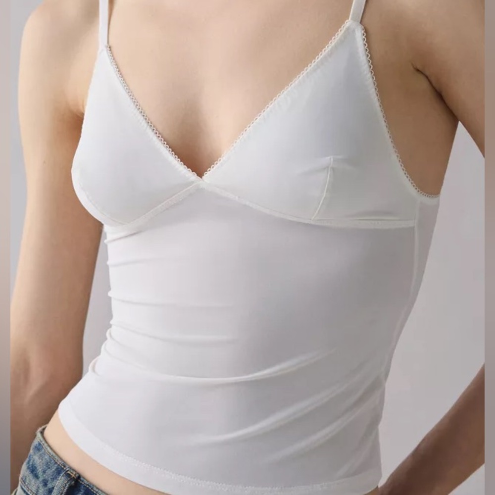 Out From Under “Je T’aime” Cropped Cami – Urban Outfitters size XS